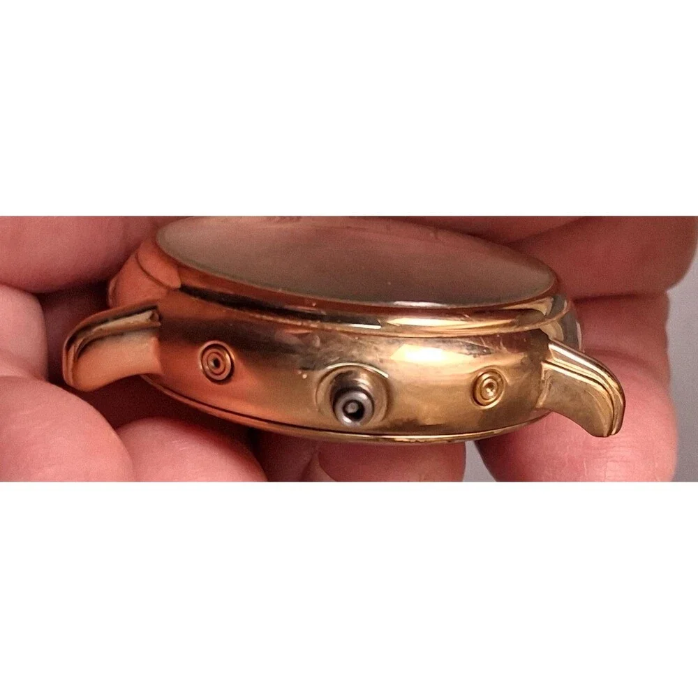 Vintage Stauer Automatic Calendar Watch Mens Visible Back
